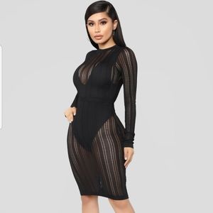 Black Fashion Nova Dress